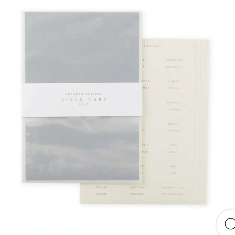 Hosanna Revival Bible Tabs Gold